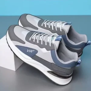 Spring Men's Shoes New Breathable Walking Men's Fashion Versatile Thick Soled Sports Shoes Casual Running Dad Men Shoes